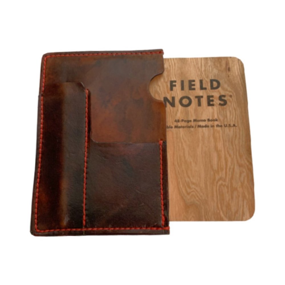 Minimalist Leather Sleeve for Field Notes